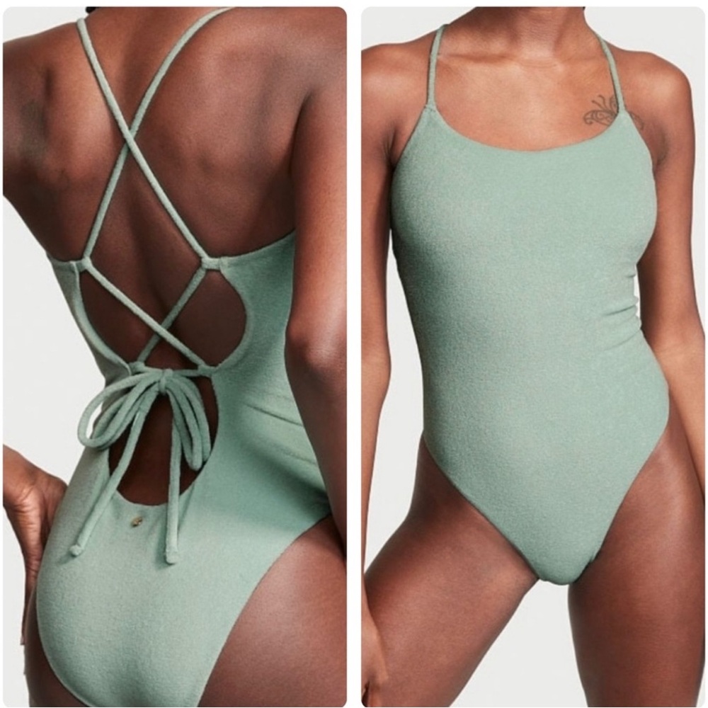 Victoria’s Secret essential terry swimsuit xs new